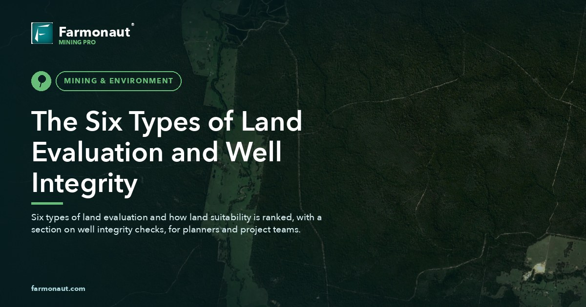 Types Of Land Evaluation: 6 Types &Amp; Well Integrity Guide 185 The Six Types Of Land Evaluation And Well Integrity