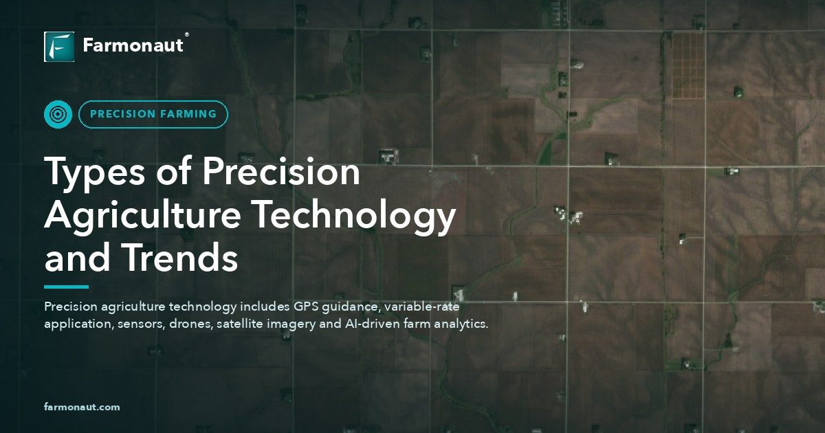 Types Of Precision Agriculture Technology And Trends