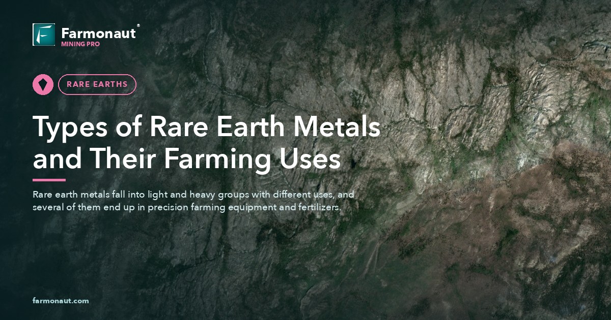 Types Of Rare Earth Metals And Their Farming Uses