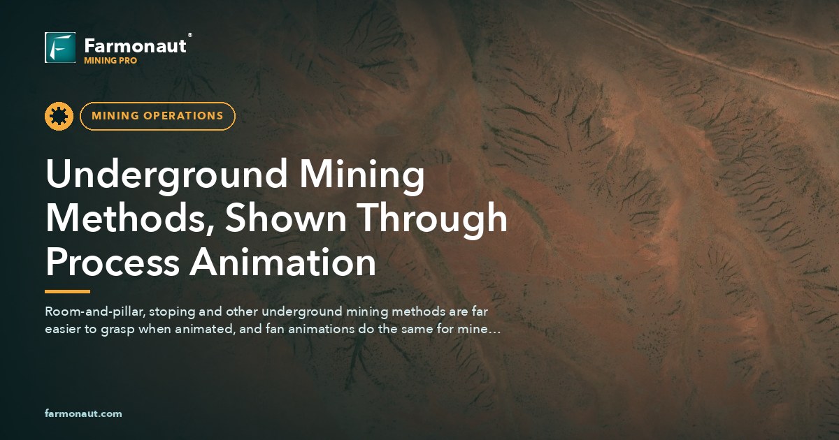 Underground Mining Methods, Shown Through Process Animation