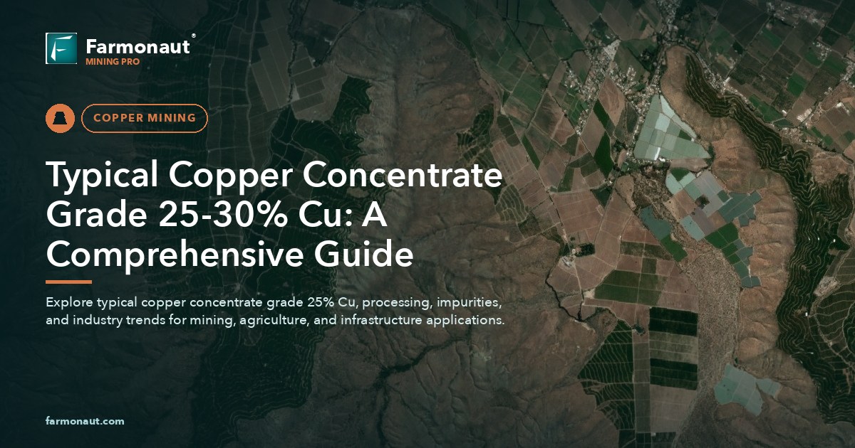 Typical Copper Concentrate Grade 25-30% Cu: A Comprehensive Guide