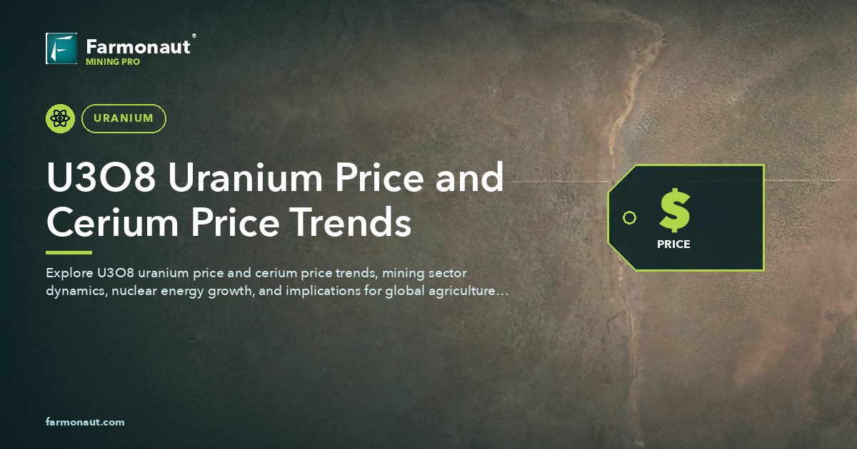 U3O8 Uranium Price And Cerium Price Trends