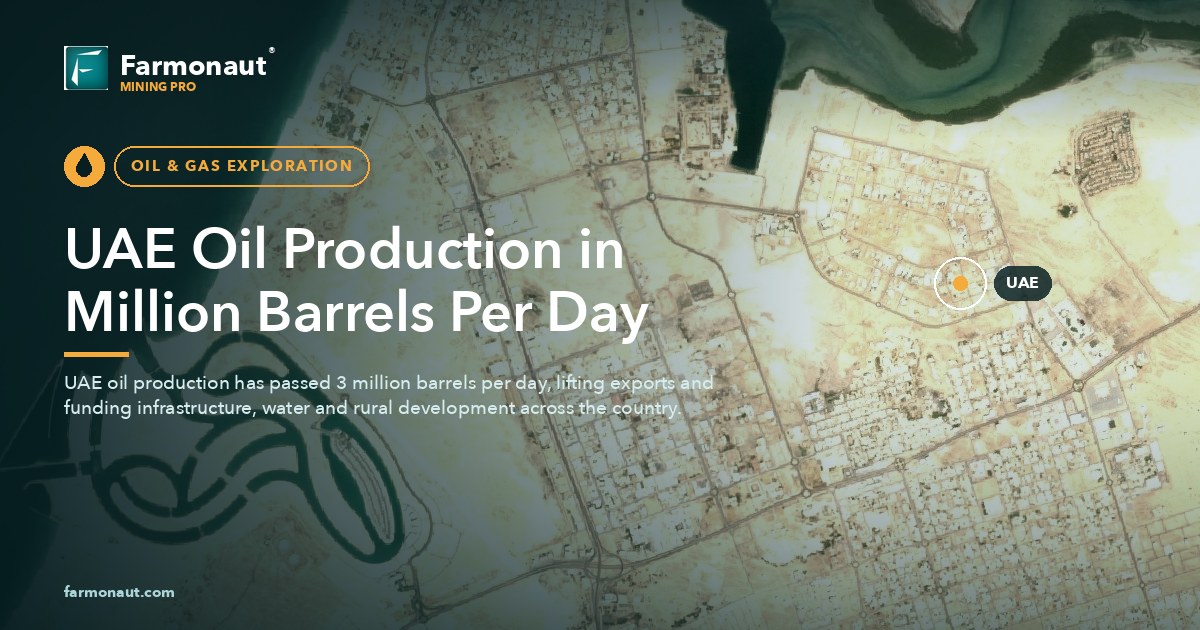 Uae Oil Production In Million Barrels Per Day