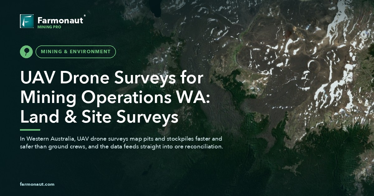 Uav Drone Surveys For Mining Operations Wa: Land &Amp; Site Surveys