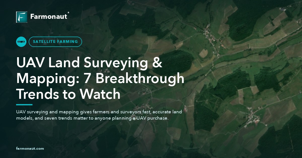 Uav Land Surveying &Amp; Mapping: 7 Breakthrough Trends To Watch