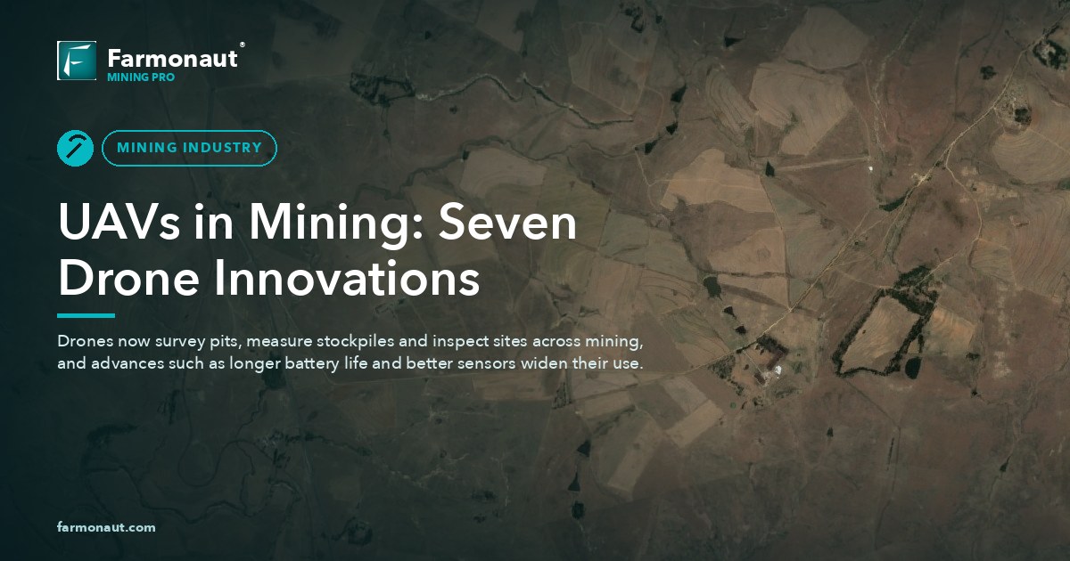 Uavs In Mining: Seven Drone Innovations