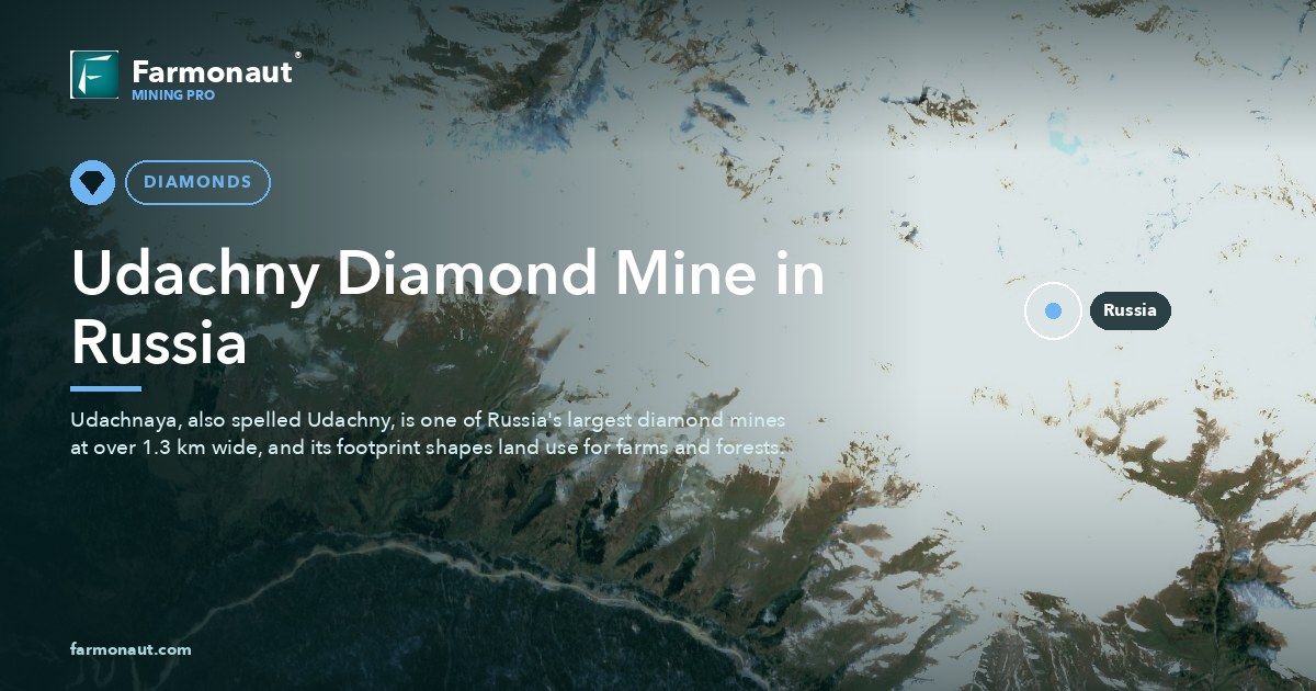 Udachny Diamond Mine In Russia