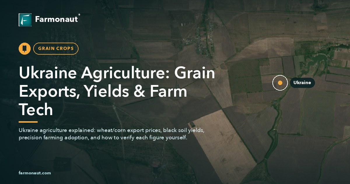 Ukraine Agriculture: Grain Exports, Yields &Amp; Farm Tech