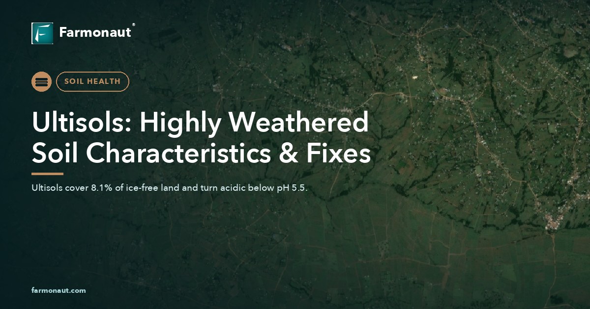 Ultisols: Highly Weathered Soil Characteristics &Amp; Fixes