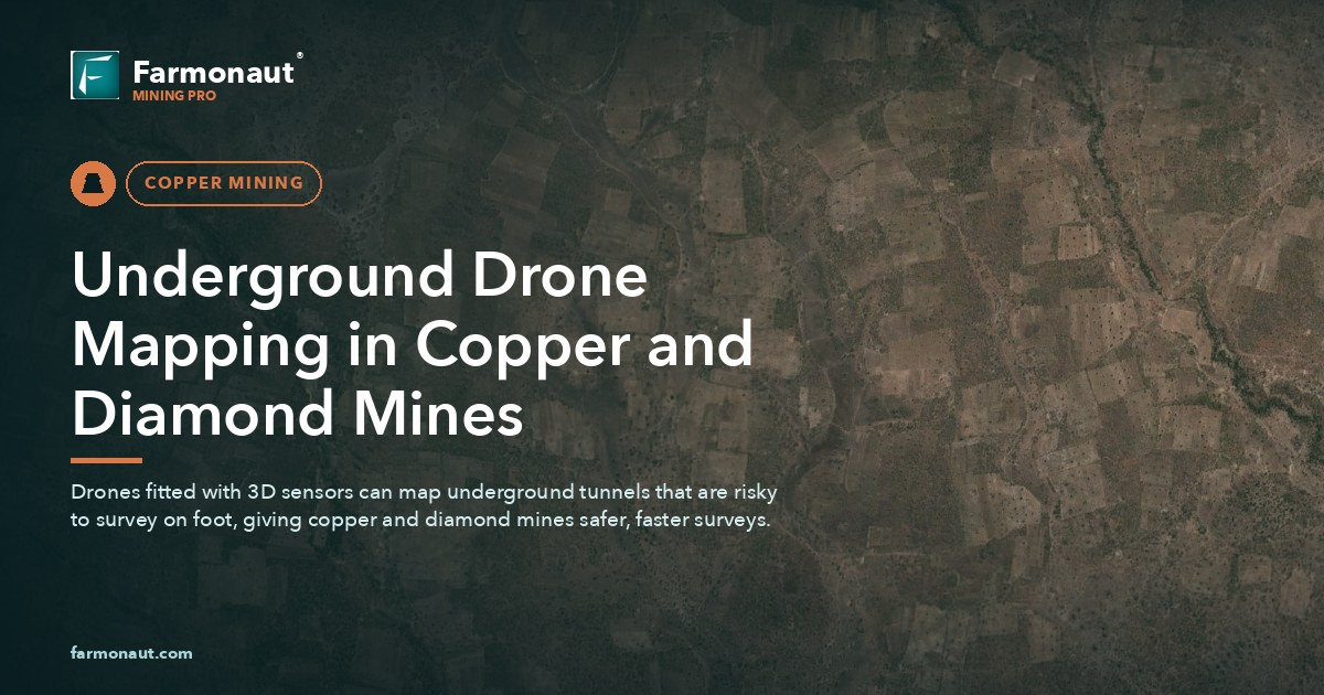 Underground Drone Mapping In Copper And Diamond Mines
