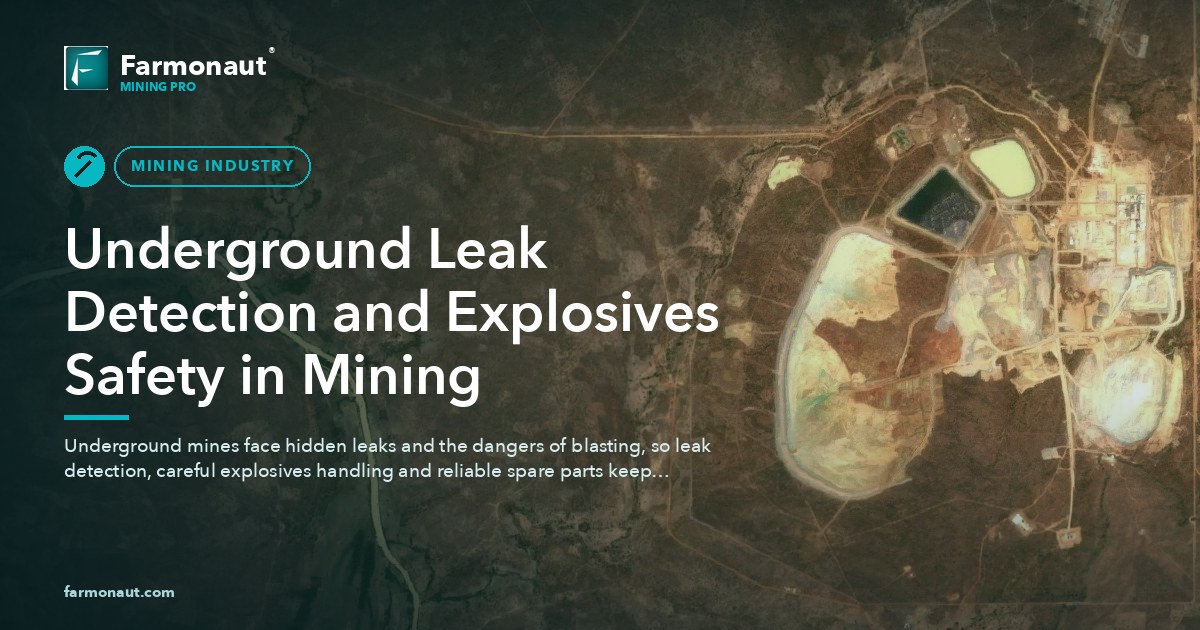 Underground Leak Detection And Explosives Safety In Mining