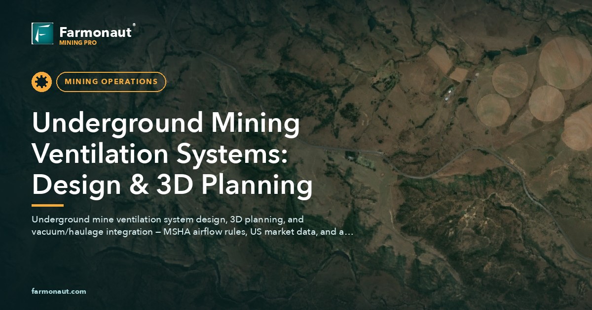 Underground Mining Ventilation Systems: Design &Amp; 3D Planning