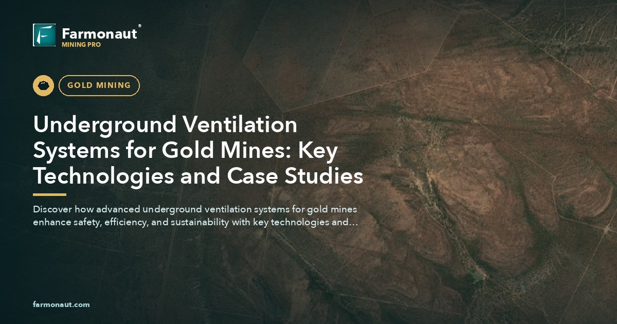 Underground Ventilation Systems For Gold Mines: Key Technologies And Case Studies