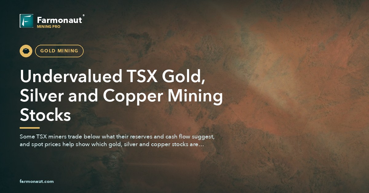 Undervalued Tsx Gold, Silver &Amp; Copper Mining Stocks 68 Undervalued Tsx Gold, Silver And Copper Mining Stocks