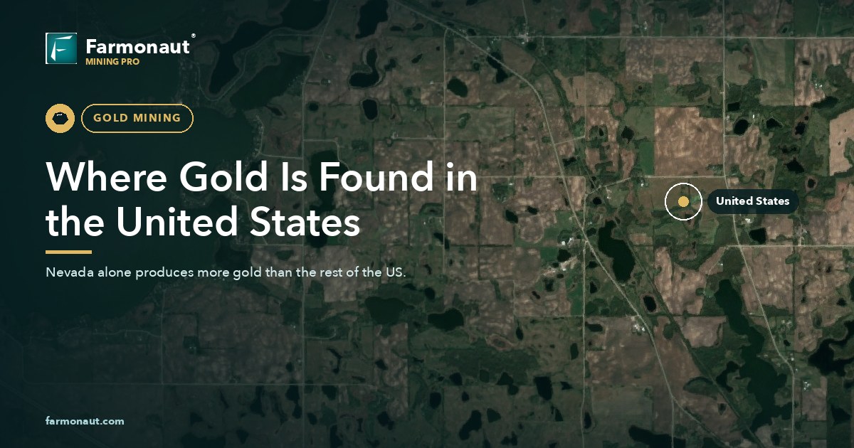 Where Gold Is Found In The United States