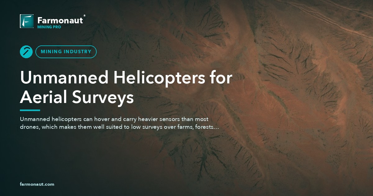 Unmanned Helicopters For Aerial Surveys