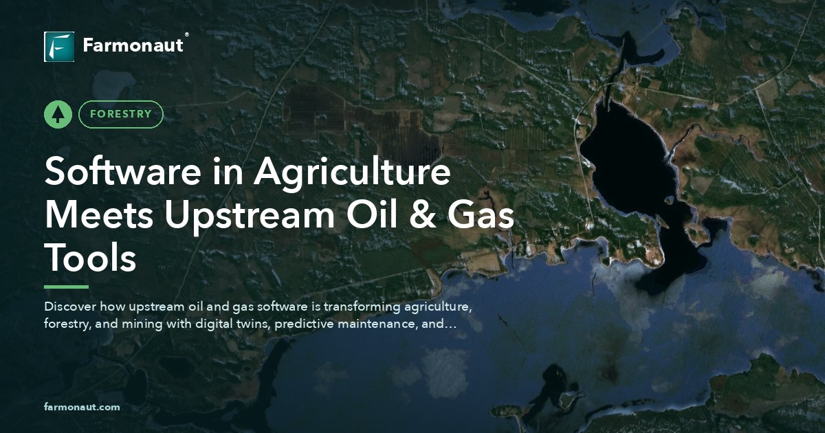 Software In Agriculture Meets Upstream Oil &Amp; Gas Tools