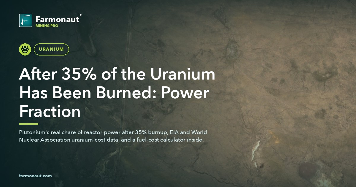 After 35% Of The Uranium Has Been Burned: Power Fraction 1 After 35% Of The Uranium Has Been Burned: Power Fraction