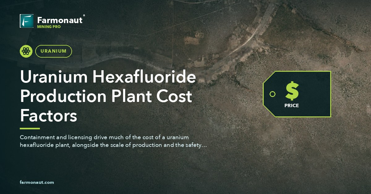 Uranium Hexafluoride Production Plant Cost Factors