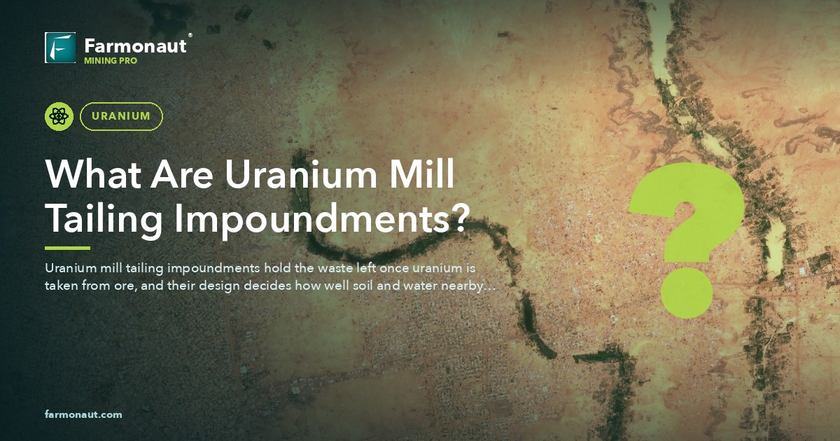 What Are Uranium Mill Tailing Impoundments?