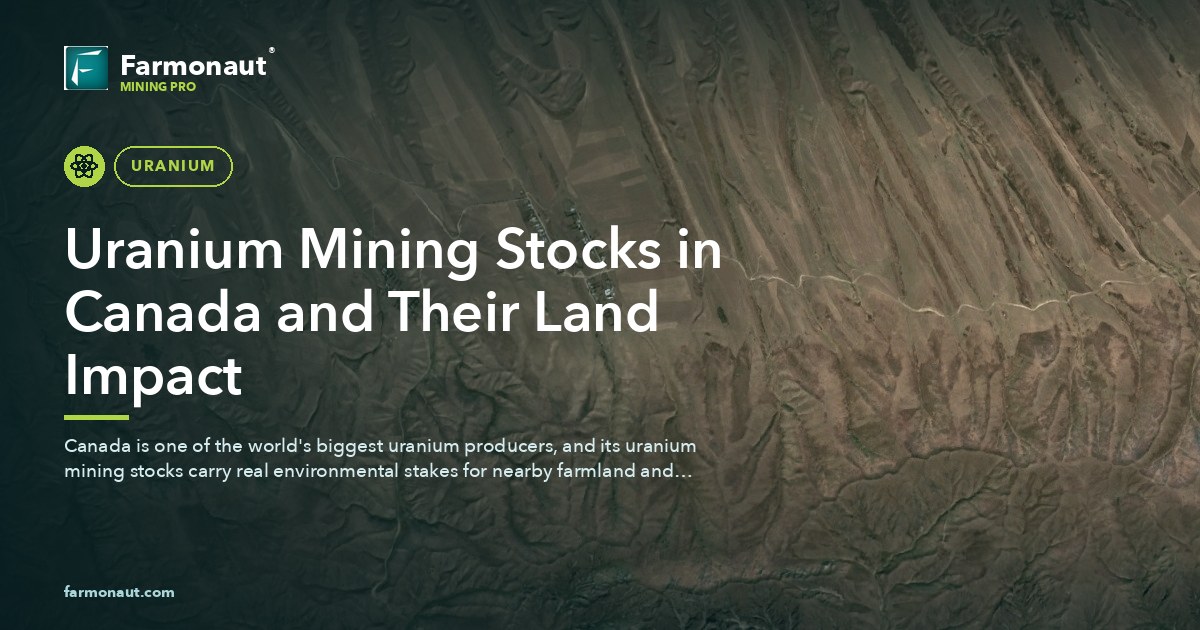 Uranium Mining Stocks In Canada And Their Land Impact