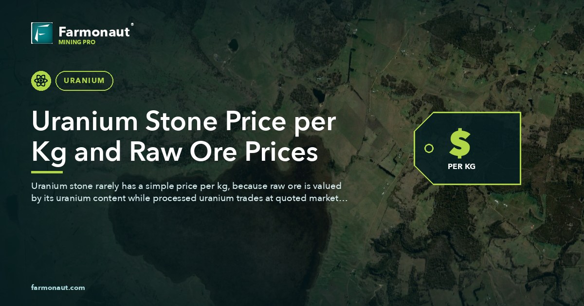 Uranium Stone Price Per Kg And Raw Ore Prices