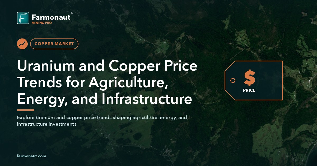 Uranium And Copper Price Trends For Agriculture, Energy, And Infrastructure