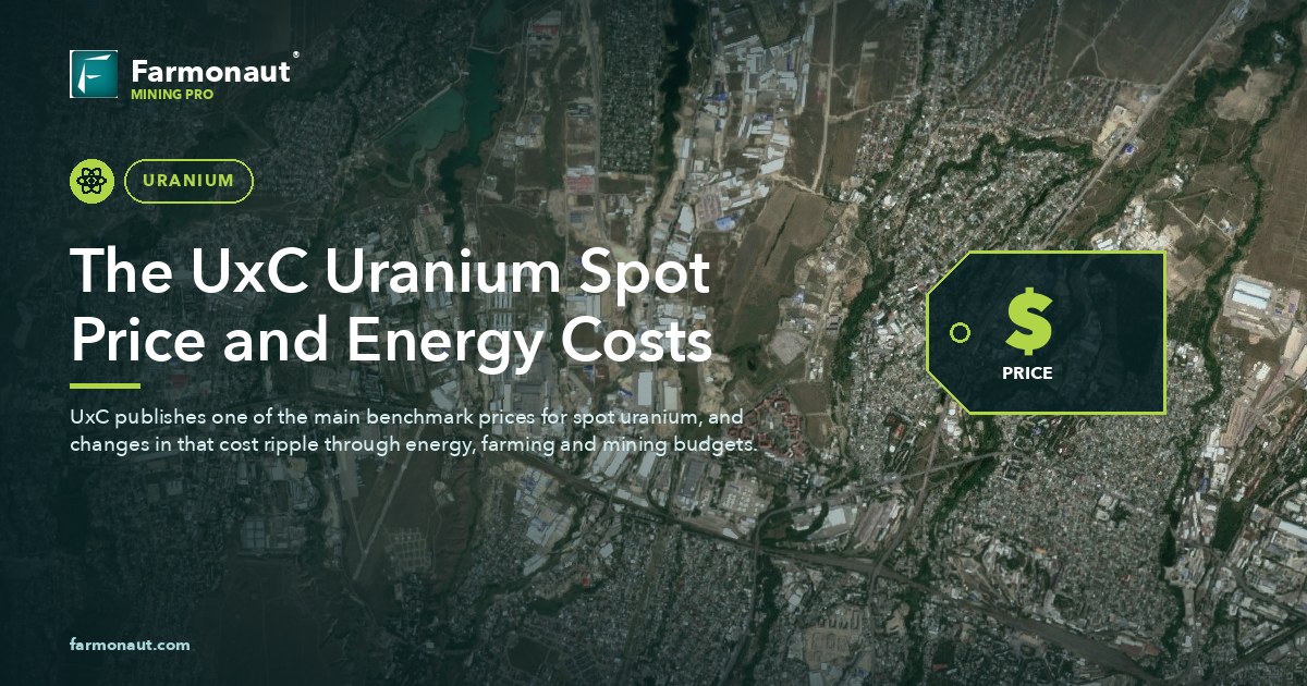 The Uxc Uranium Spot Price And Energy Costs