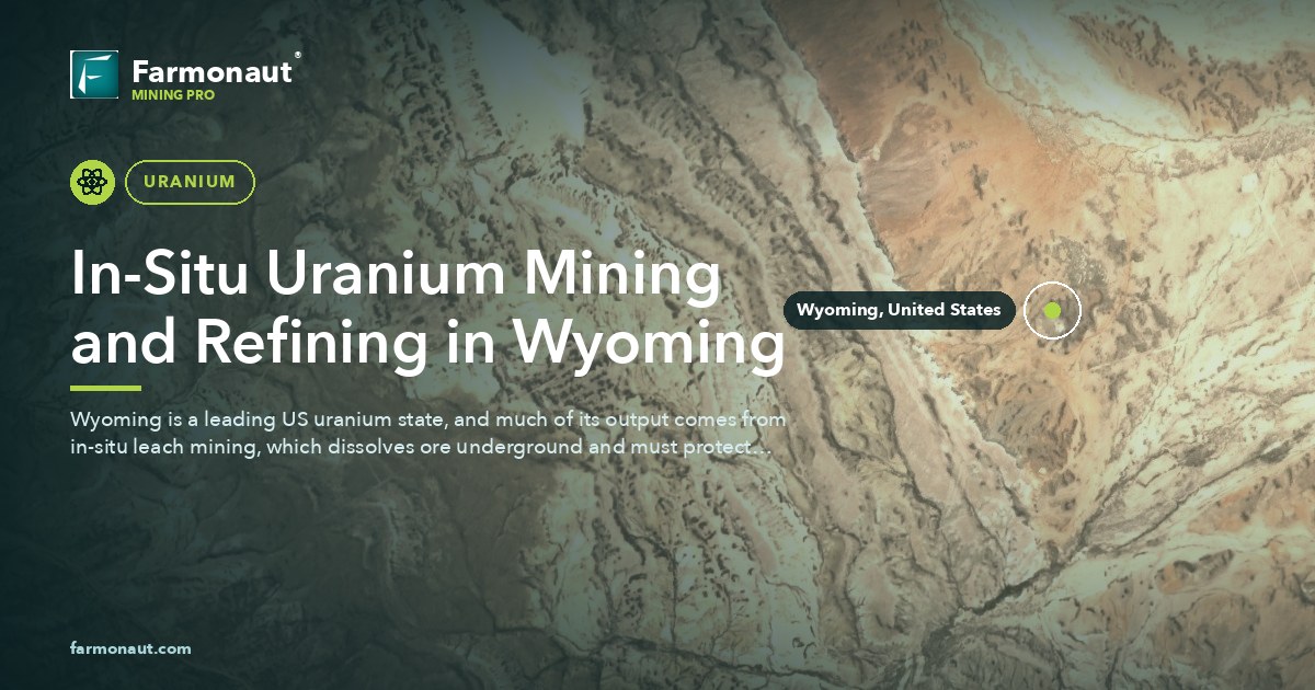 Uranium Refining &Amp; Isl Uranium Mining In Wyoming Guide 178 In-Situ Uranium Mining And Refining In Wyoming