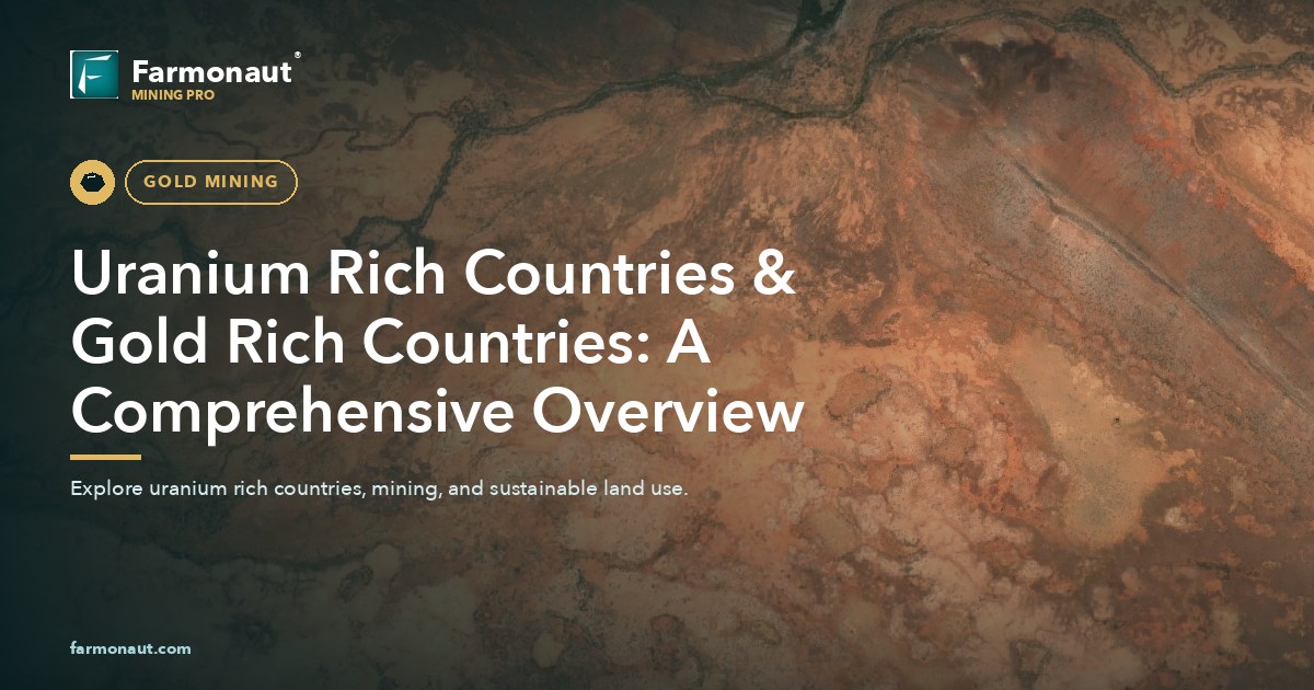 Uranium Rich Countries &Amp; Gold Rich Countries: A Comprehensive Overview