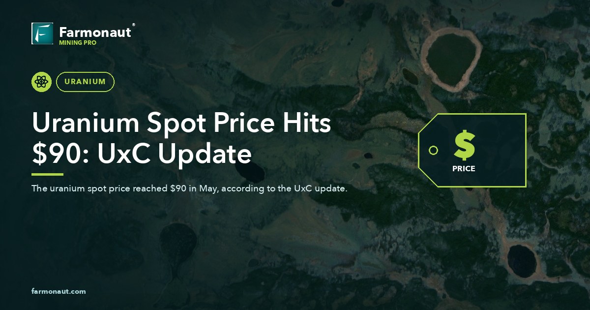Uranium Spot Price Hits $90: Uxc Update