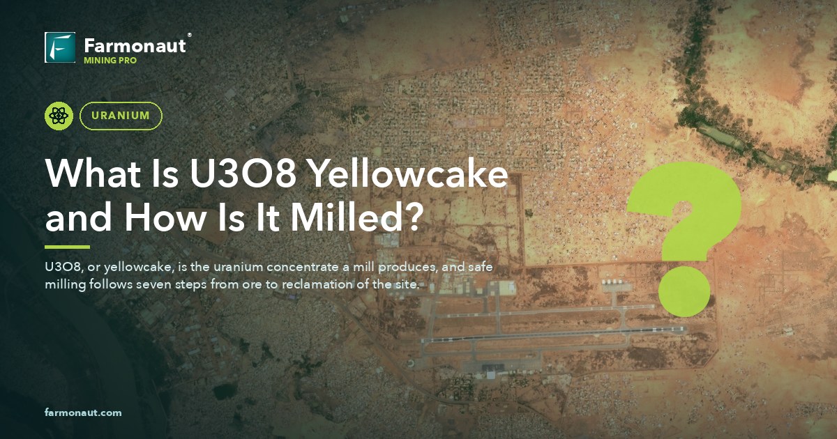 What Is U3O8 Yellowcake And How Is It Milled?