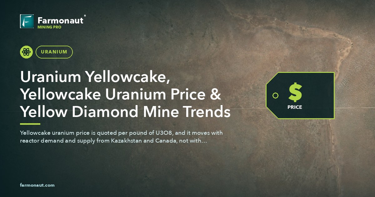 Uranium Yellowcake, Yellowcake Uranium Price &Amp; Yellow Diamond Mine Trends