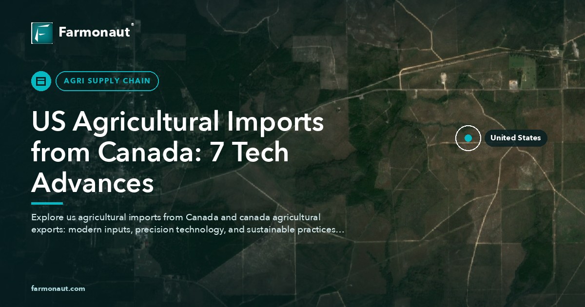 Us Agricultural Imports From Canada: 7 Tech Advances