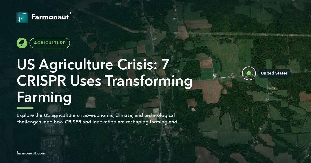 Us Agriculture Crisis: 7 Crispr Uses Transforming Farming