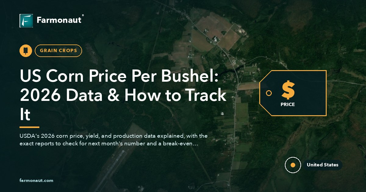 Us Corn Price Per Bushel: 2026 Data &Amp; How To Track It
