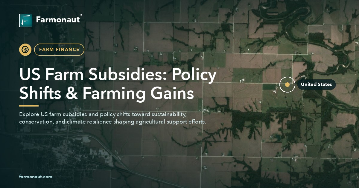 Us Farm Subsidies: Policy Shifts &Amp; Farming Gains