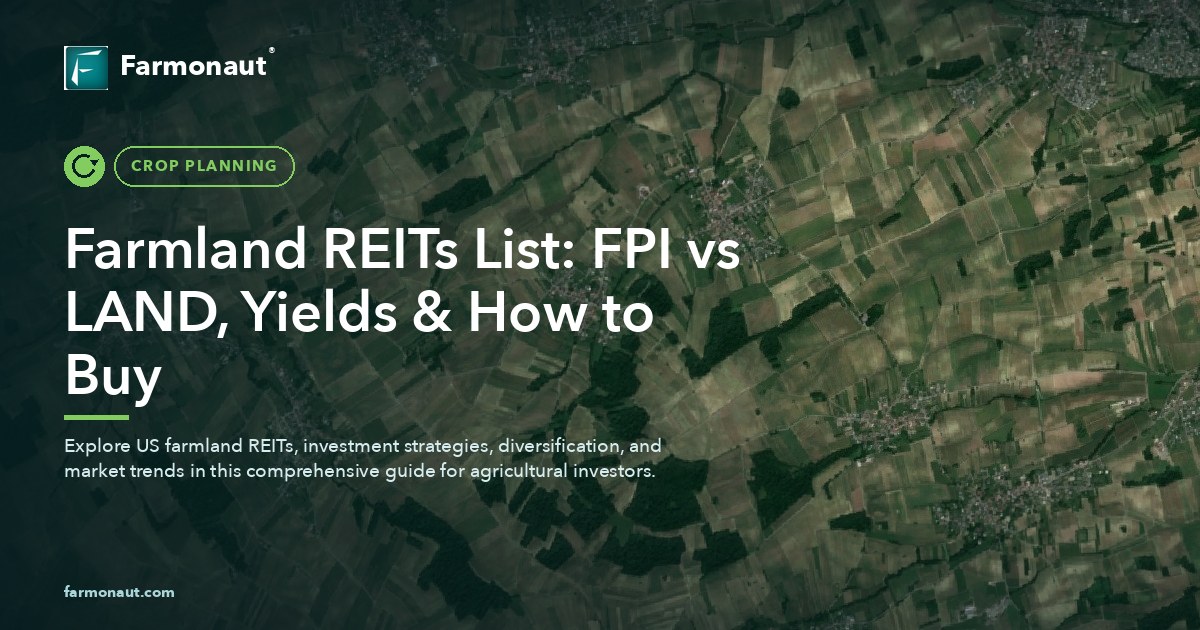Farmland Reits List: Fpi Vs Land, Yields &Amp; How To Buy