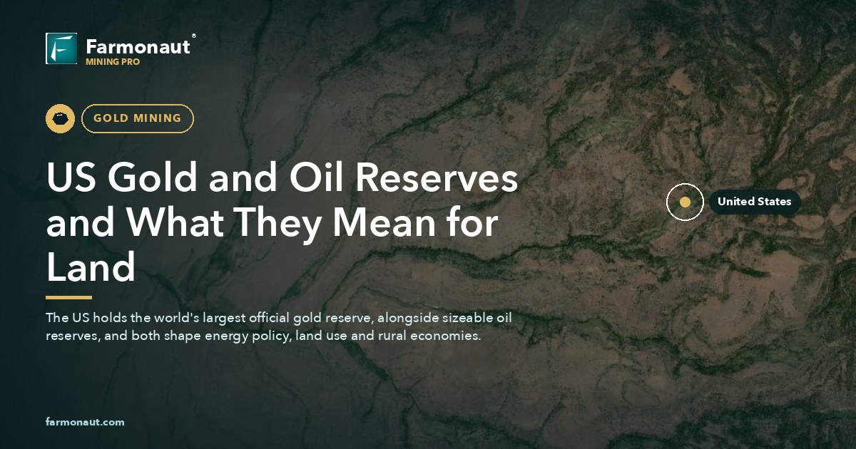 Us Gold And Oil Reserves And What They Mean For Land