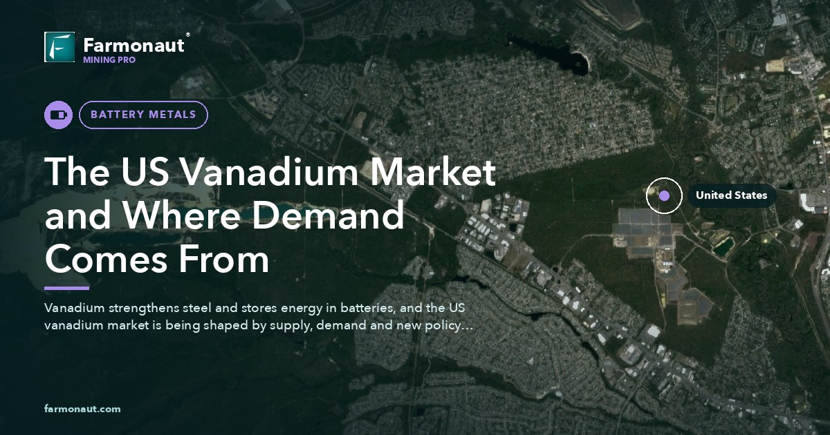 The Us Vanadium Market And Where Demand Comes From