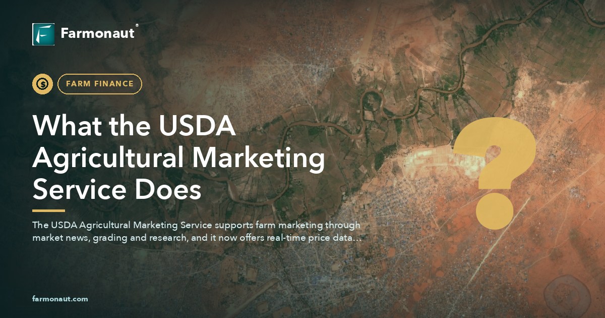 What The Usda Agricultural Marketing Service Does