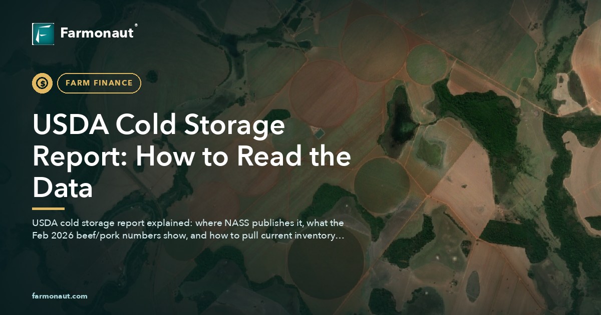 Usda Cold Storage Report: How To Read The Data