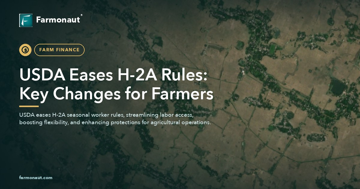 Usda Eases H-2A Rules: Key Changes For Farmers