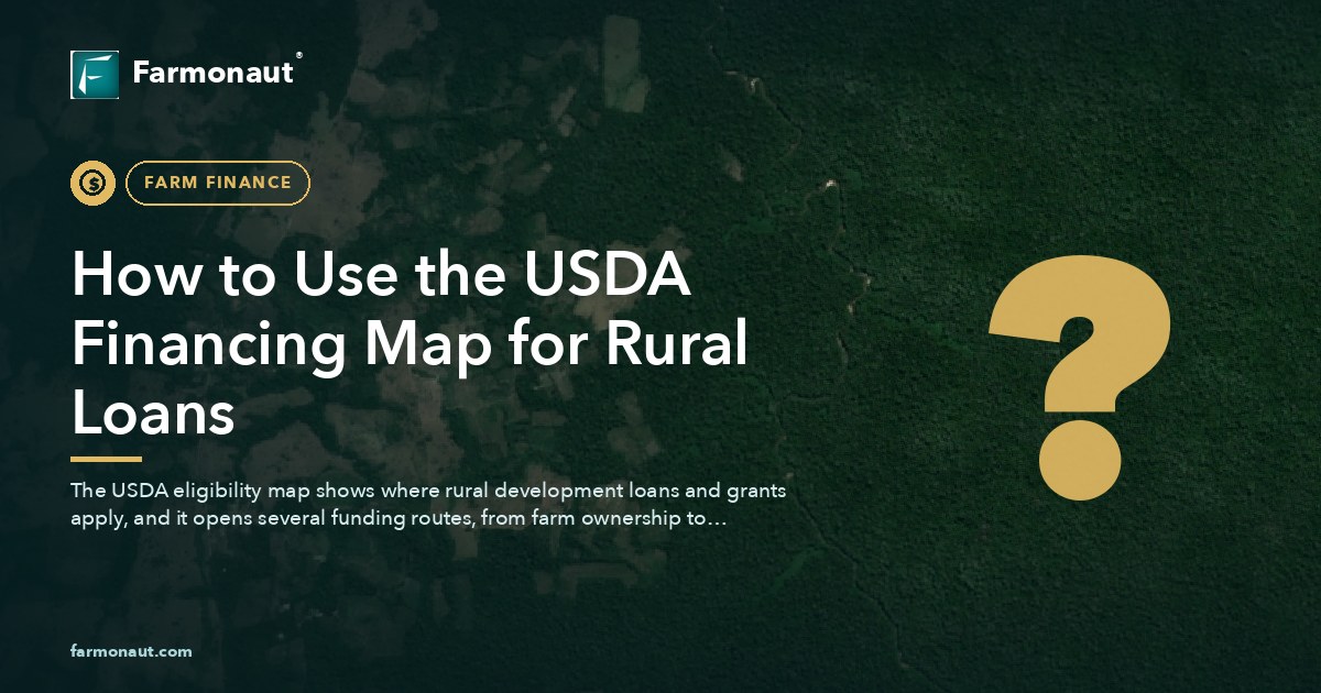 How To Use The Usda Financing Map For Rural Loans