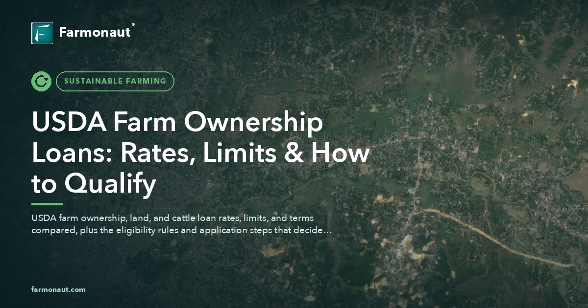 Usda Farm Ownership Loans: Rates, Limits &Amp; How To Qualify
