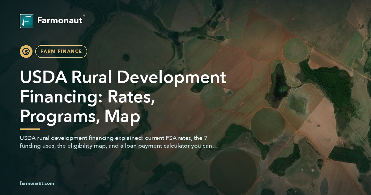 Usda Rural Development Financing: Rates, Programs, Map