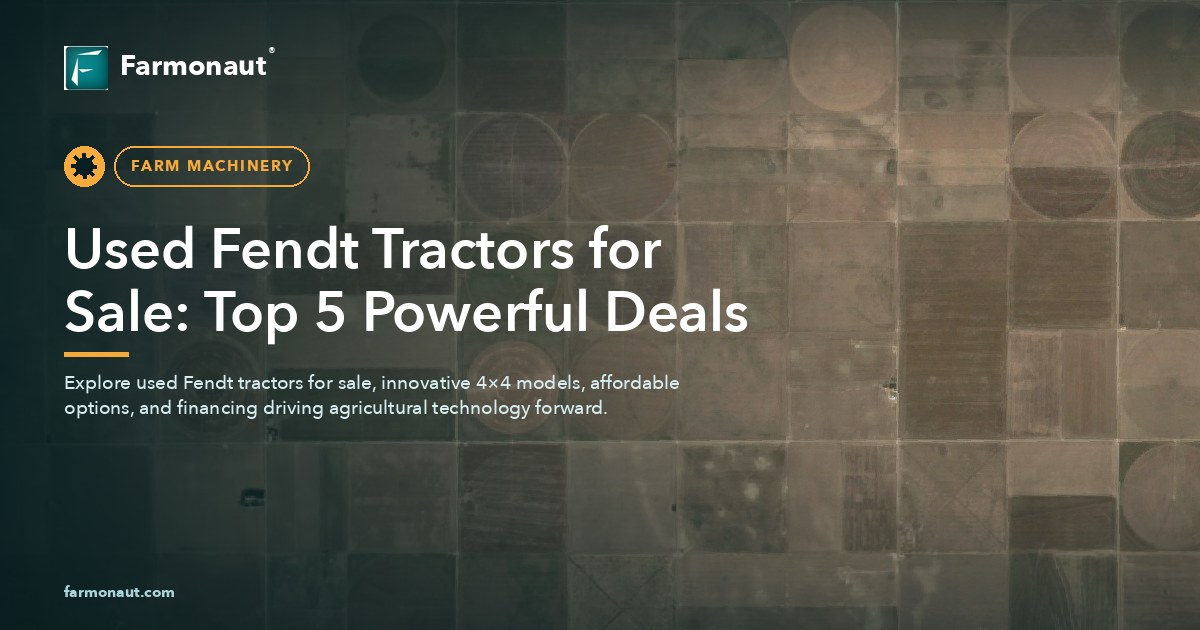 Used Fendt Tractors For Sale: Top 5 Powerful Deals