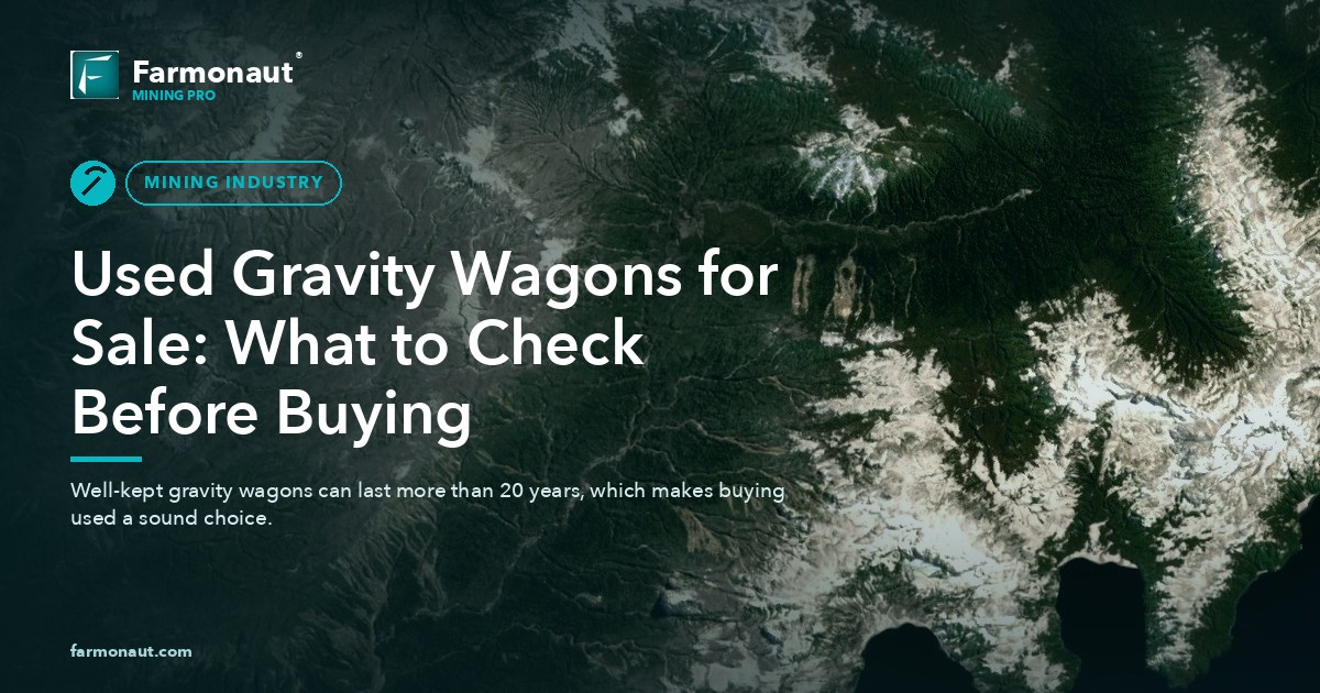 Used Gravity Wagons For Sale: What To Check Before Buying