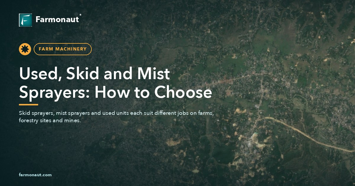 Used, Skid And Mist Sprayers: How To Choose