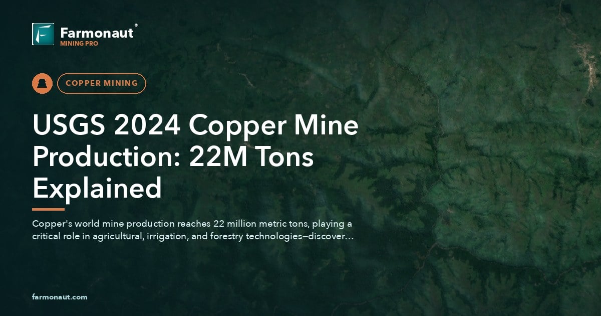 Usgs 2024 Copper Mine Production: 22M Tons Explained